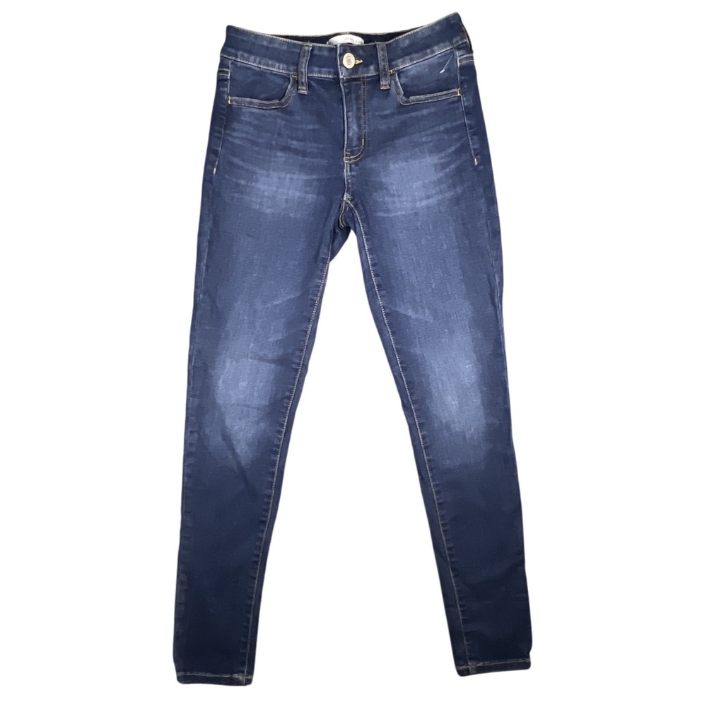 So! Women's Jegging Jeans Size 5/27W Dark Wash‎ Mid Rise Skinny Stretch Denim